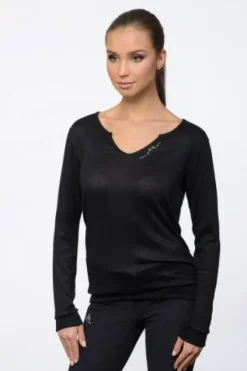 Online Pull léger col V décontracté - - Viscose doux Femme Tenue D'Équitation Femme·Sweat Shirt, Polaire Et Pull Femme
