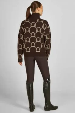 Online Pull tricoté Jumper Heritage 2025 - Femme Tenue D'Équitation Femme·Sweat Shirt, Polaire Et Pull Femme