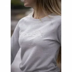 New Pull ully - - clair, logo 3d Femme Tenue D'Équitation Femme·Sweat Shirt, Polaire Et Pull Femme