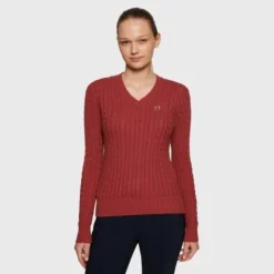 New Pullover Twisted Lisa SS25 Samashield Femme Tenue D'Équitation Femme·Sweat Shirt, Polaire Et Pull Femme