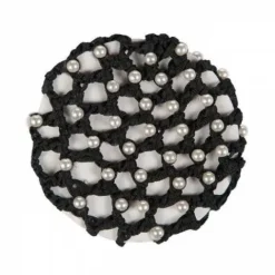 Discount Resille noire strass Femme Tenue De Concours Femme·Résilles Cheveux|Les Accessoires De Concours·Résilles De Cavalière