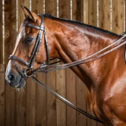 New Rênes allemandes en cuir hunter et grip Working Collection - Dy'on Rênes·Rênes Allemande