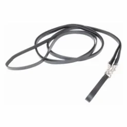 Best Rênes allemandes en cuir plat et attache ventrale amovible Rênes·Rênes Allemande