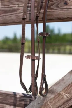 New Rênes en toile - - Coton souple avec boucles en laiton Rênes·Rênes En Toile