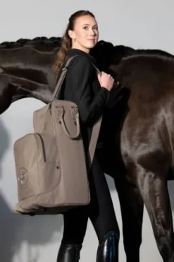 Hot Sac à bottes et bombe faux cuir platinum 25 - Accessoires Pour Bottes·Sac à Bottes|Bagagerie Et Sac De Transport·Sacs à Bottes