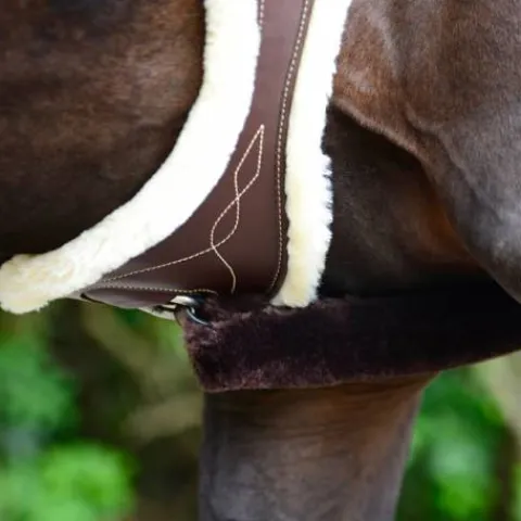 Hot Sangle Anatomique sheepskin - Kentucky - Confort optimal Sangles