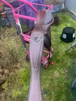 Best Sangle Antares taille 140 cuir marron Sangles