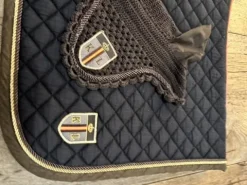 SUPERBE TAPIS ENSEMBLE MARRON Tapis De Dressage|Tapis De Cso