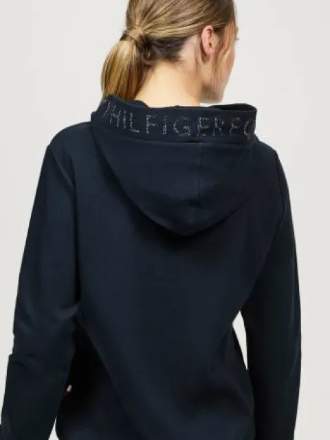 New Sweat à capuche Laurens Strass - - Technique et féminin Femme Tenue D'Équitation Femme·Sweat Shirt, Polaire Et Pull Femme