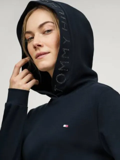 New Sweat à capuche Laurens Strass - - Technique et féminin Femme Tenue D'Équitation Femme·Sweat Shirt, Polaire Et Pull Femme