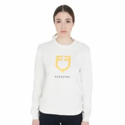 Online Sweat à col rond avec logo - Femme Tenue D'Équitation Femme·Sweat Shirt, Polaire Et Pull Femme