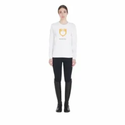 Online Sweat à col rond avec logo - Femme Tenue D'Équitation Femme·Sweat Shirt, Polaire Et Pull Femme