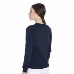 Online Sweat à col rond avec logo - Femme Tenue D'Équitation Femme·Sweat Shirt, Polaire Et Pull Femme