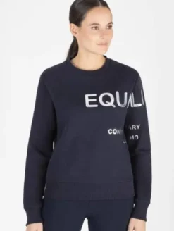 Sale Sweat avec logo effet glacé Femme Tenue D'Équitation Femme·Sweat Shirt, Polaire Et Pull Femme