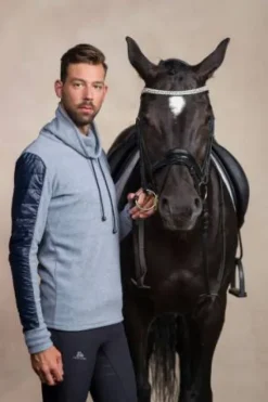 Online Sweat homme technique - - Fleece chaud Homme Tenue D'Équitation Homme·Sweat Shirt, Polaire Et Pull Homme