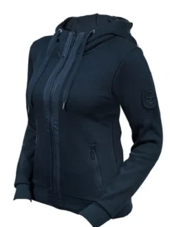 Outlet Sweat Ideal Hoodie Sportive Navy - Femme Tenue D'Équitation Femme·Sweat Shirt, Polaire Et Pull Femme