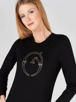 Discount Sweat manches longues PESCHICI - Femme Tenue D'Équitation Femme·Sweat Shirt, Polaire Et Pull Femme