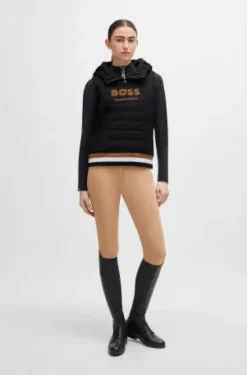 Best Sweat sans manches Fanny Puffer- Femme Tenue D'Équitation Femme·Sweat Shirt, Polaire Et Pull Femme