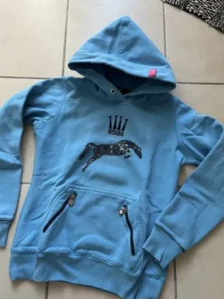 Sale Sweat turquoise spook Femme Tenue D'Équitation Femme·Sweat Shirt, Polaire Et Pull Femme