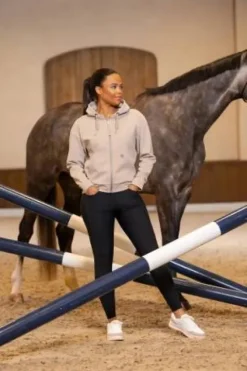 Discount Sweat zippé à capuche 8282 Athleisure - Femme Tenue D'Équitation Femme·Sweat Shirt, Polaire Et Pull Femme