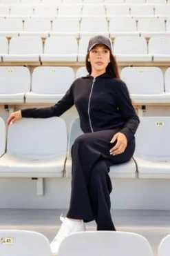 Online Sweat zippé maille Amélie - - Coupe droite Femme Tenue D'Équitation Femme·Sweat Shirt, Polaire Et Pull Femme