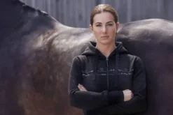 Sweat zippé Zip Hoodie ZAZA Equestrian Fanatics 2020 - Femme Tenue D'Équitation Femme·Sweat Shirt, Polaire Et Pull Femme