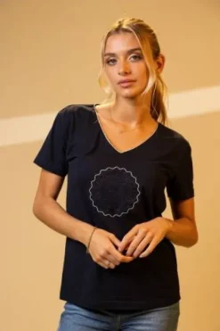 Outlet T shirt femme Trinity - Femme Tenue D'Équitation Femme·T-Shirts équitation Femme