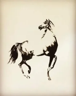 Outlet Tableaux de chevaux, poneys, ânes , chien Décorations