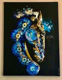 Outlet Tableaux de chevaux, poneys, ânes , chien Décorations