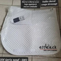 Online Tapis blanc Harry's Horse coupe dressage taille cheval Tapis De Dressage|Tapis De Selle