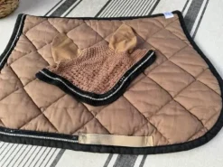 Best TAPIS CRISTINA SPORT BEIGE ET NOIR Tapis De Dressage|Tapis De Cso