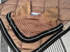 Best TAPIS CRISTINA SPORT BEIGE ET NOIR Tapis De Dressage|Tapis De Cso