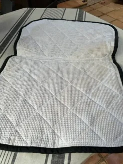 Best TAPIS CRISTINA SPORT BEIGE ET NOIR Tapis De Dressage|Tapis De Cso