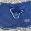 Hot tapis de concours bleu à strass Tapis De Cso