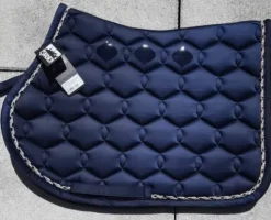 Tapis de selle anatomique Glossy Wave - - Antidérapant Tapis De Cso|Tapis De Selle