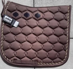 Tapis de selle anatomique Glossy Wave - - Antidérapant Tapis De Cso|Tapis De Selle