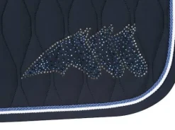 Online Tapis de selle avec logo strass - Tapis De Dressage|Tapis De Cso