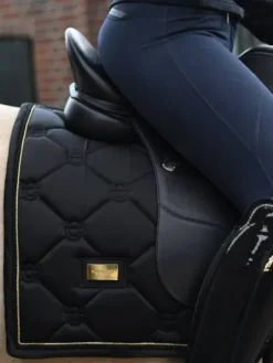 Best Tapis de selle Black Edition Gold DRESSAGE - Tapis De Dressage|Tapis De Selle