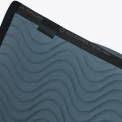 Hot Tapis de selle Double Orbit Wave Quilted Pétrole - Tapis De Dressage|Tapis De Cso