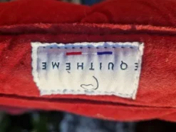 Clearance Tapis de selle Equithème rouge Amortisseurs De Dos