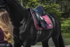 Online Tapis de selle - Black Cherry Tapis De Dressage|Tapis De Cso