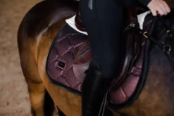 New Tapis de selle Mahogany Glimmer - Tapis De Dressage|Tapis De Selle
