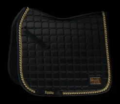 Online Tapis de selle Noir/Or - Tapis De Dressage|Tapis De Cso