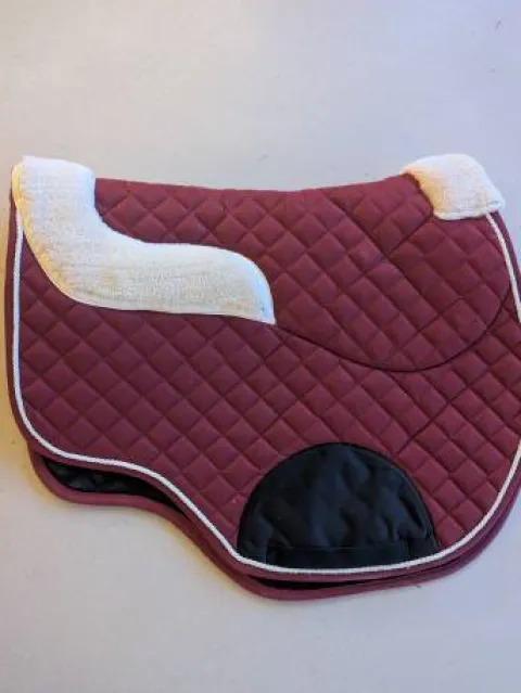 Outlet Tapis de selle Norton Bordeaux Tapis De Dressage|Tapis De Cso