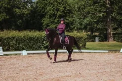 Sale Tapis de selle Purple White Edge - Tapis De Dressage|Tapis De Selle