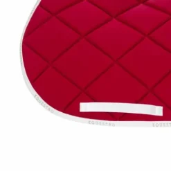 Outlet Tapis de selle technique logo wine/blanc- Tapis De Cso|Tapis De Selle