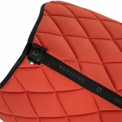 Best Tapis de selle technique logo brique/noir- Tapis De Cso|Tapis De Selle