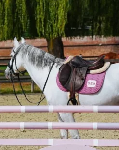 Discount Tapis de selle TOUC TOUC Obstacle Rose - Tapis De Cso|Tapis De Selle