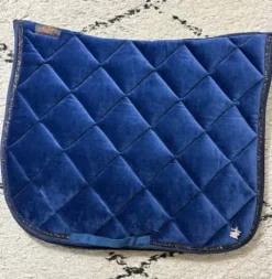 Sale Tapis de selle velours DRESSAGE - - Galon pailleté Tapis De Dressage|Tapis De Selle