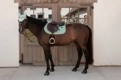 New Tapis de selle Velvet - Kentucky Vert - Amorti exceptionnel Tapis De Selle|Tapis De Selle